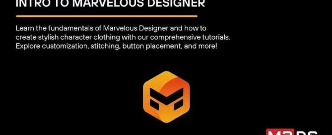 Marvelous Designer Introduction - M3DS Academy Featured Image