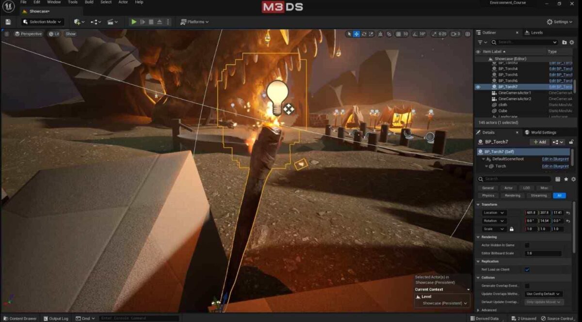 Digital Environment Design: Unreal Engine Blueprint Techniques