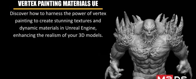 Vertex Painting Materials M3DS Academy Featured Image