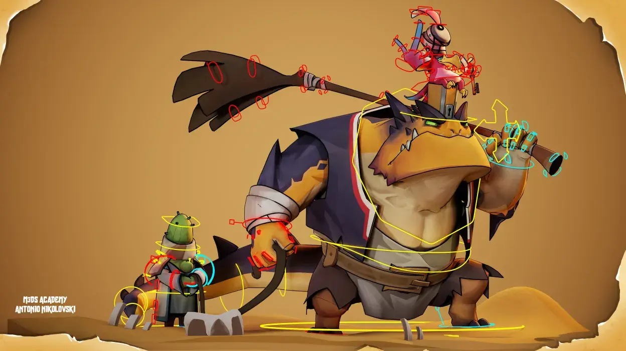 Creature rigging Creature rigging