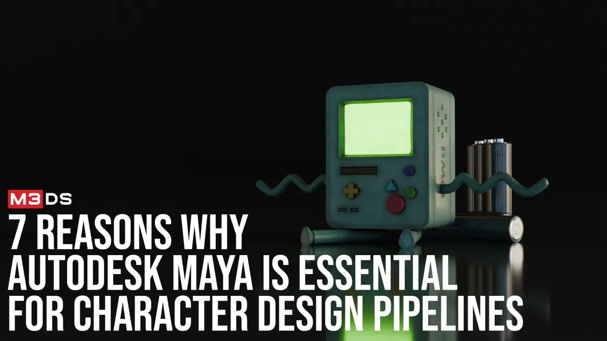 7 Reasons Autodesk Maya Is Essential for Character Design Pipelines