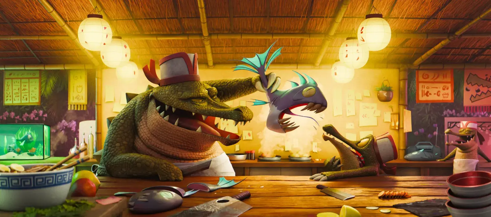 Game character kitchen